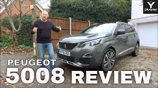 Peugeot 5008 best large family car seven seats economical Peugeot 5008 Review amp Road Test [upl. by Hoebart]