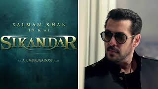 Sikandar  Salman Khan  Nayanthara  AR Murugadoss  Sikandar Trailer Teaser [upl. by Harve]