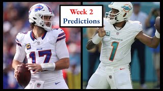 Week 2 NFL Predictions 2024 [upl. by Arreyt]