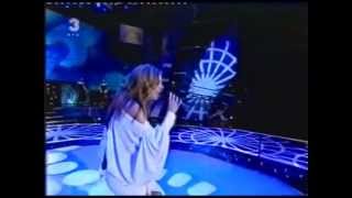 Ana Nikolic  Januar  LIVE  Beovizija  TV RTS 2003 [upl. by Anelram57]