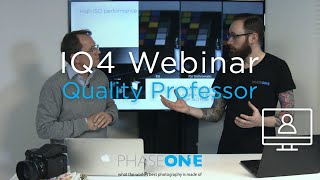 Education I Webinar The IQ4 150MP  Image Quality Professor  Phase One [upl. by Ymeraj463]