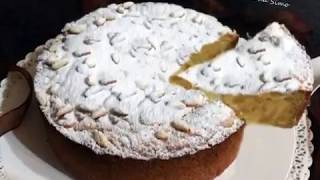 Torta della nonna con crema allarancia quotRICETTA DOLCE GOLOSISSIMAquot [upl. by Pisarik]