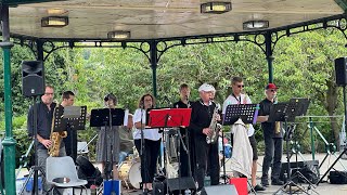 Guiseley Jazz Band Live Performance 3  Haworth Festival 2024 [upl. by Harland211]