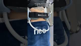 NEW EMSCULPT NEO EDGE APPLICATOR FOR A CONTOUR WAIST  Dr Medispa [upl. by Ricard]