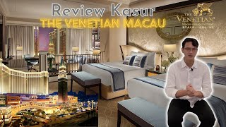 Review Kasur dan Hotel The Venetian Macau by Coco Forland Hotel Terseru Jalan Seharian di Hotel [upl. by Narret]