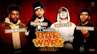 Bar Wars Cypher Ep 3  Kai Bandz John Mackk Lil Seeto amp Lul Booga  West Coast Livin [upl. by Devinne]