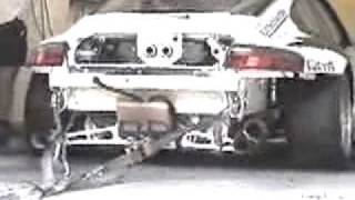 Supersprint Exhaust on Porsche 996 GT3 RSR [upl. by Lletnahc]