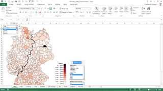 ExcelKarte Deutschland Folge 8 – Wie visualisiert man Daten mit PLZ [upl. by Larkins]