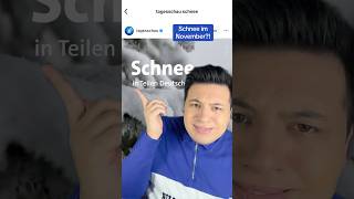 Schnee im November 😭 weihnachten schnee shorts short humor lustig memes meme parodie [upl. by Berner717]