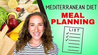 Mediterranean Diet MEAL PLANNING 4 tips to apply immediately [upl. by Yahc]