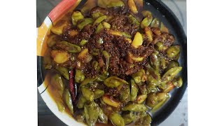 কাঁচা মরিচের আচার রেসিপি। Bengali kacha moricher achar recipe Green chilli pickle recipe [upl. by Marmawke]