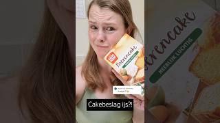 Koekjes met cakebeslag CapCut ijs ninjacreami icecream recipe dutch recept cake cakebatter [upl. by Leinod]