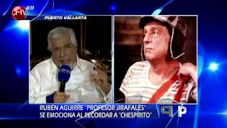 El Profesor Jirafales contó detalles inéditos de su vida junto a Chespirito 13 Primer Plano [upl. by Ytirehc]