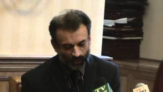 Farhat Abbas Shah reading his poetry at House of Lords UK on 14 May 2012 [upl. by Atir]