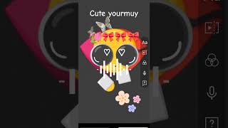 music emoji cute yourmuy emojicat anime cute [upl. by Oiziruam]