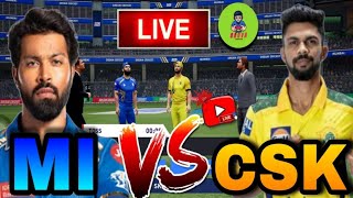 MI Vs CSK THE Greatest Rivalry Match  Dream Cricket 🏏  Dhova Destroyer [upl. by Burlie]