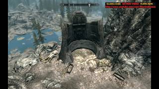 Skyrim  Frost Breath Shout map location [upl. by Tirrej810]