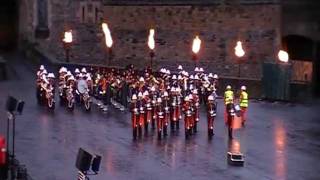 Edinburgh tattoo 2011 Fanfare salute to the new stands [upl. by Phillip205]