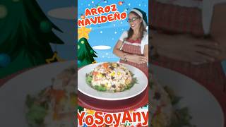 Arroz Navideño Rico shorst receta [upl. by Arahc]