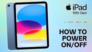 How to Power OnOff iPad 10th Gen  A Quick Guide [upl. by Oina690]