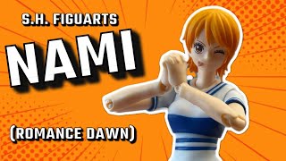 SH Figuarts Nami Romance Dawn Version from One Piece Action Figure Review [upl. by Reamy]