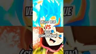 Vegito vs Kefla All Forms anime dragonball dragonballsuper [upl. by Supen]