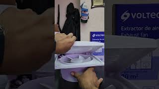 Extractor de aire Volteck 46099 conexión fácil truper volteck extractor unboxing [upl. by Tedra]