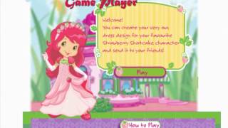 Strawberry Shortcake Dress Up Games Online Free Strawberry Shortcake Berry Fashionable Game Player [upl. by Nepean]