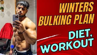 Winter Bulking Plan Diet Workout amp Supplements you need [upl. by Lyontine]