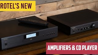 Rotels A10MKII A11MKII Integrated Amplifiers amp Rotels CD11MKII CD Player Are Here [upl. by Notnel]