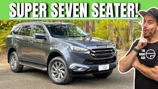 Reliable rugged family 4x4 SUV 2024 Isuzu MUX review [upl. by Harrod]