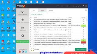 Plagiarism Checker Using Plagiarism X Checker unlimited Software [upl. by Ellac]