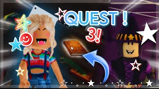 HOW TO FIND THE DECIPHERING BOOK  QUEST 3  BLOXBURG HAUNTED MANSION  izzyslays 💙🔪🩸 [upl. by Adore]