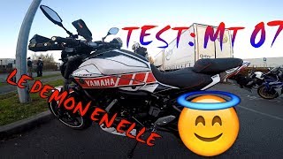 TEST7 MT 07 UN MONSTRE POUR LE PERMIS A2 [upl. by Kram]