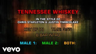 Chris Stapleton amp Justin Timberlake  Tennessee Whiskey Karaoke [upl. by Seira]