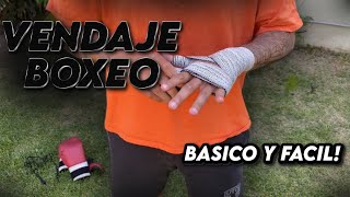 Tu Primer Vendaje de Boxeo Tutorial Rápido y Fácil 👐 [upl. by Ellmyer1]