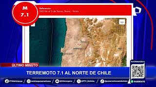 Terror en el norte de Chile Terremoto de 71 sacude San Pedro de Atacama [upl. by Stanly]