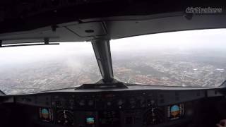 CockpitPilot´s view  Airbus A320 landing  Berlin [upl. by Haroved]