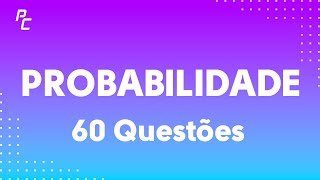 Probabilidade 60 Questões [upl. by Anitnegra]