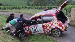 rallye de la côte chalonnaise 2024 max attaque maxi corde mistake [upl. by Afton]