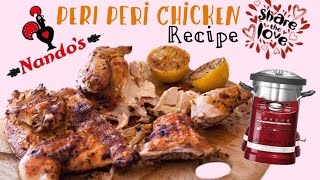 Nandos Peri Peri Chicken Recipe DIY make it at Home  KitchenAid ARTISAN cook processor Thermomix [upl. by Zetniuq475]