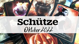 ♐SCHÜTZE  Oktober 2022  Chancen kommen auf Dich zu Strebe nach mehr Tarot [upl. by Wang]