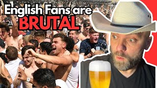 Drunk Texan Cries Laughing at English Football Chants [upl. by Siward]