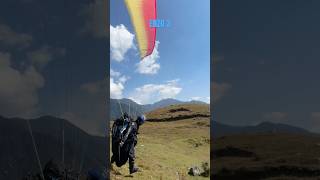 Speed glider birbillingparagliding youtubeshorts subscribe paragliding enzo3 [upl. by Kamaria]