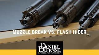 The Difference Between Muzzle Brakes and Flash Hiders [upl. by Osnofledi980]