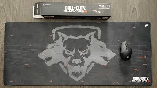 Corsair MM300 2XL Black Ops 6 Mouse Pad Unboxing [upl. by Endres]