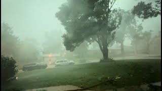 Omaha NE Severe Storm amp Wind Event July 31 2024 [upl. by Akeirahs]