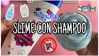 Cómo Hacer SLIME con SHAMPOO 🧴✨ ¡Probamos 5 Recetas [upl. by Ellerud]