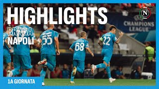 UCL  Braga  Napoli 12  HIGHLIGHTS [upl. by Enitnemelc610]