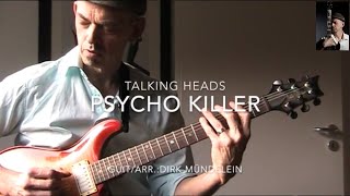 Psycho Killer Talking Heads  Guitar solo version [upl. by Dicky185]